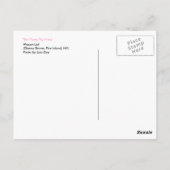 briefkaart "Cherry Grove Pride Wagon" (Achterkant)