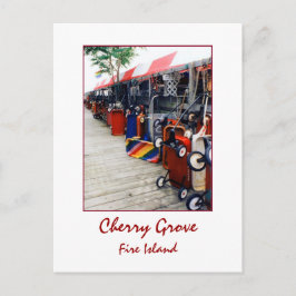 briefkaart "Cherry Grove Pride Wagon"