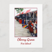 briefkaart "Cherry Grove Pride Wagon" (Voorkant)