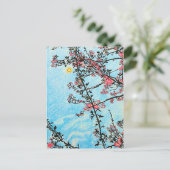 Briefkaart Cherry Tree (Staand voorkant)