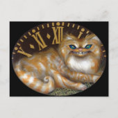 briefkaart "Cheshire Clock" (Voorkant)