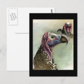 Briefkaart- Chicago Art-Abyssiniaanse vogels 15 Briefkaart (Voorkant / Achterkant)