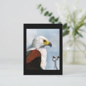 Briefkaart- Chicago Art-Abyssiniaanse vogels 9 Briefkaart (Staand voorkant)