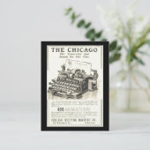Briefkaart- Chicago Art-the Chicago Briefkaart (Staand voorkant)
