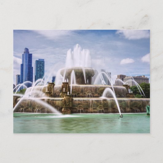 Briefkaart Chicago Buckingham (Voorkant)