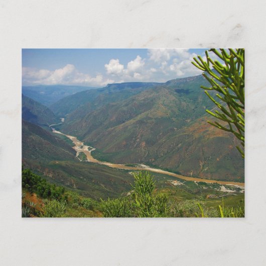Briefkaart Chicamocha Canyon (Voorkant)