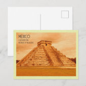  Briefkaart Chichen Itza Mexico (Voorkant / Achterkant)