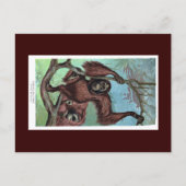 Briefkaart - Chimpansee (Voorkant)