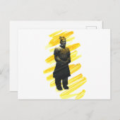 Briefkaart China 2002 Terracotta Warrior The MUSEU (Voorkant / Achterkant)