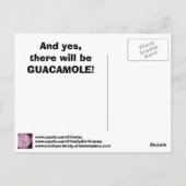 Briefkaart — Chips en Salsa (Achterkant)