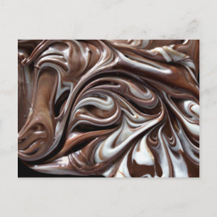 briefkaart chocoladedraak