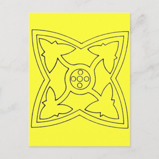 Briefkaart Christelijke symbolen (Voorkant)