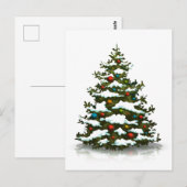BRIEFKAART : CHRISTMAS TREE (Voorkant / Achterkant)