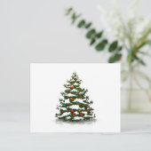 BRIEFKAART : CHRISTMAS TREE (Staand voorkant)