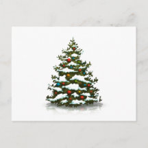 BRIEFKAART : CHRISTMAS TREE