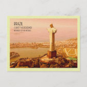  Briefkaart Christus, het voormalige Brazilië (Voorkant)