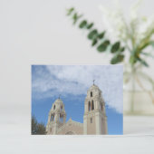 Briefkaart - Church Bell Towers in Petaluma (Staand voorkant)