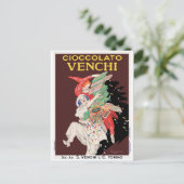 Briefkaart: Cioccolato - Chocolade Briefkaart (Staand voorkant)