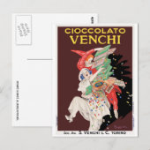 Briefkaart: Cioccolato - Chocolade Briefkaart (Voorkant / Achterkant)