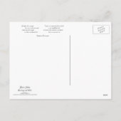 Briefkaart (citaat): St. Joseph Geboorte (Achterkant)