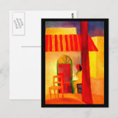 Briefkaart-Classic/-August Macke 8 Briefkaart (Voorkant / Achterkant)