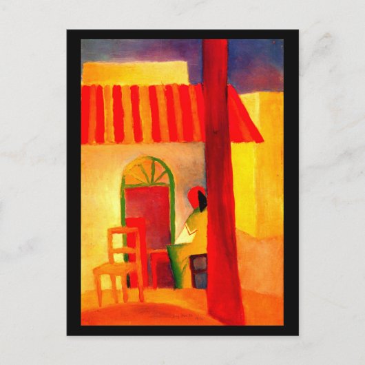 Briefkaart-Classic/-August Macke 8 Briefkaart (Voorkant)