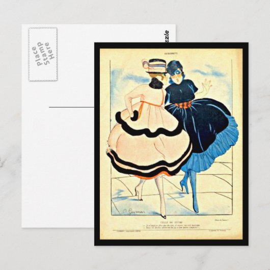 Briefkaart-Classic/-Charles Gesmar 6 Briefkaart (Voorkant / Achterkant)