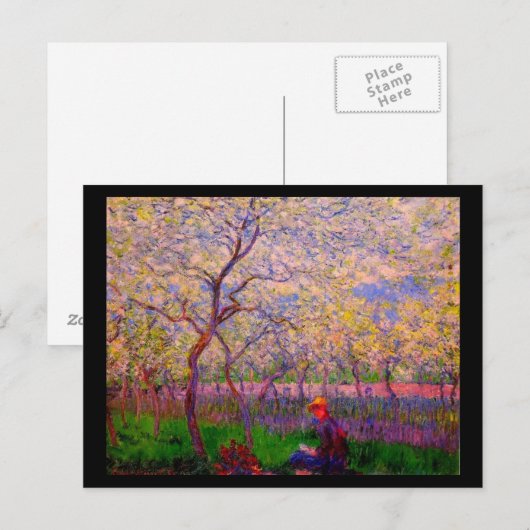 Briefkaart-Classic/-Claude Monet 3 Briefkaart (Voorkant / Achterkant)