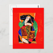 Briefkaart-Classic/-Egon Schiele 11 Briefkaart (Voorkant / Achterkant)