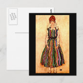 Briefkaart-Classic/-Egon Schiele 13 Briefkaart (Voorkant / Achterkant)