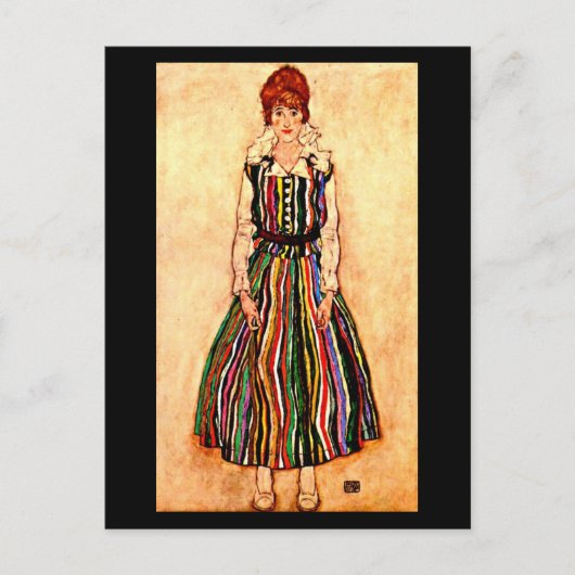 Briefkaart-Classic/-Egon Schiele 13 Briefkaart (Voorkant)