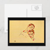 Briefkaart-Classic/-Egon Schiele 20 Briefkaart (Voorkant / Achterkant)