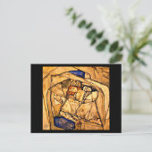 Briefkaart-Classic/-Egon Schiele 27 Briefkaart (Staand voorkant)