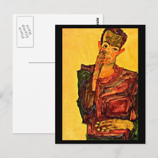 Briefkaart-Classic/-Egon Schiele 30 Briefkaart (Voorkant / Achterkant)