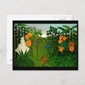 Briefkaart-Classic/-Henri Rousseau 14 Briefkaart (Voorkant / Achterkant)