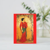 Briefkaart-Classic/-John William Godward 3 Briefkaart (Staand voorkant)