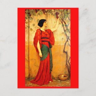 Briefkaart-Classic/-John William Godward 3 Briefkaart