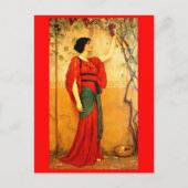Briefkaart-Classic/-John William Godward 3 Briefkaart (Voorkant)