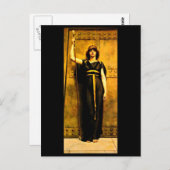 Briefkaart-Classic/-John William Godward 7 Briefkaart (Voorkant / Achterkant)