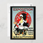 Briefkaart-Classic/-Jules Chéret 12 Briefkaart (Voorkant / Achterkant)