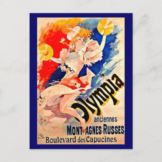 Briefkaart-Classic/-Jules Chéret 16 Briefkaart (Voorkant)