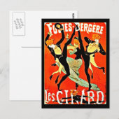 Briefkaart-Classic/-Jules Chéret 17 Briefkaart (Voorkant / Achterkant)