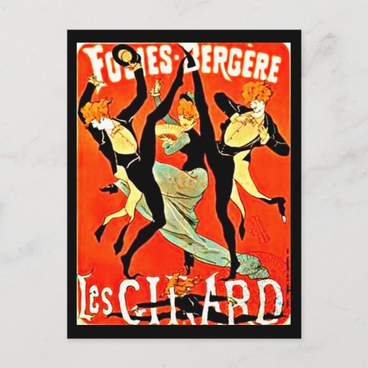 Briefkaart-Classic/-Jules Chéret 17 Briefkaart (Voorkant)