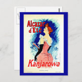 Briefkaart-Classic/-Jules Chéret 19 Briefkaart (Voorkant / Achterkant)