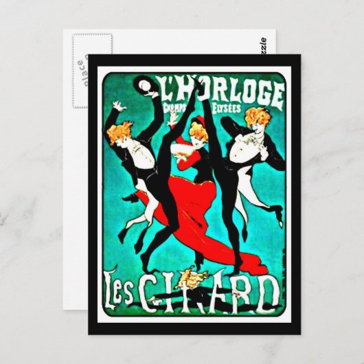 Briefkaart-Classic/-Jules Chéret 24 Briefkaart (Voorkant / Achterkant)