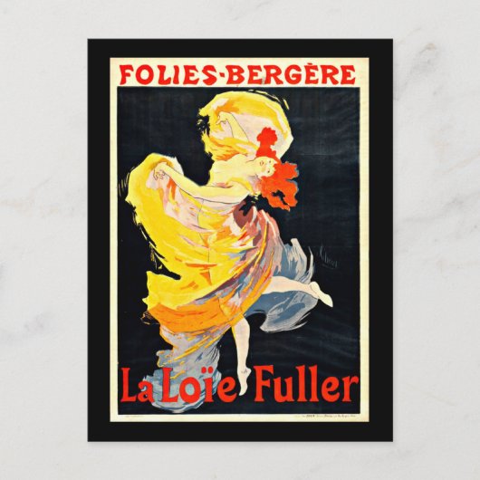 Briefkaart-Classic/-Jules Chéret 26 Briefkaart (Voorkant)