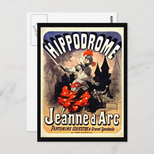 Briefkaart-Classic/-Jules Chéret 2 Briefkaart (Voorkant / Achterkant)