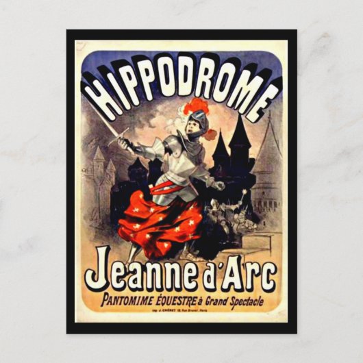 Briefkaart-Classic/-Jules Chéret 2 Briefkaart (Voorkant)