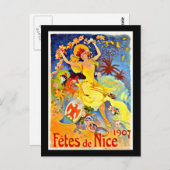 Briefkaart-Classic/-Jules Chéret 32 Briefkaart (Voorkant / Achterkant)