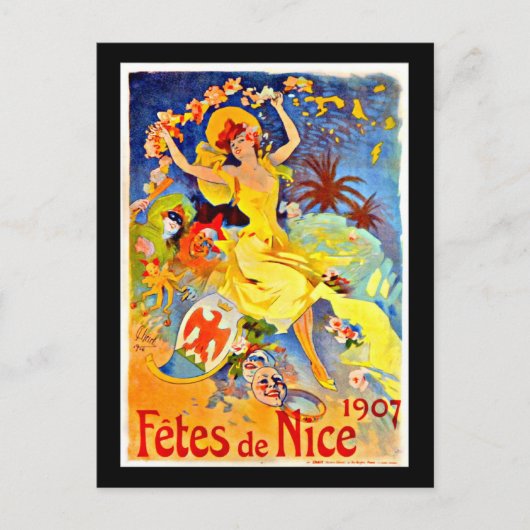 Briefkaart-Classic/-Jules Chéret 32 Briefkaart (Voorkant)